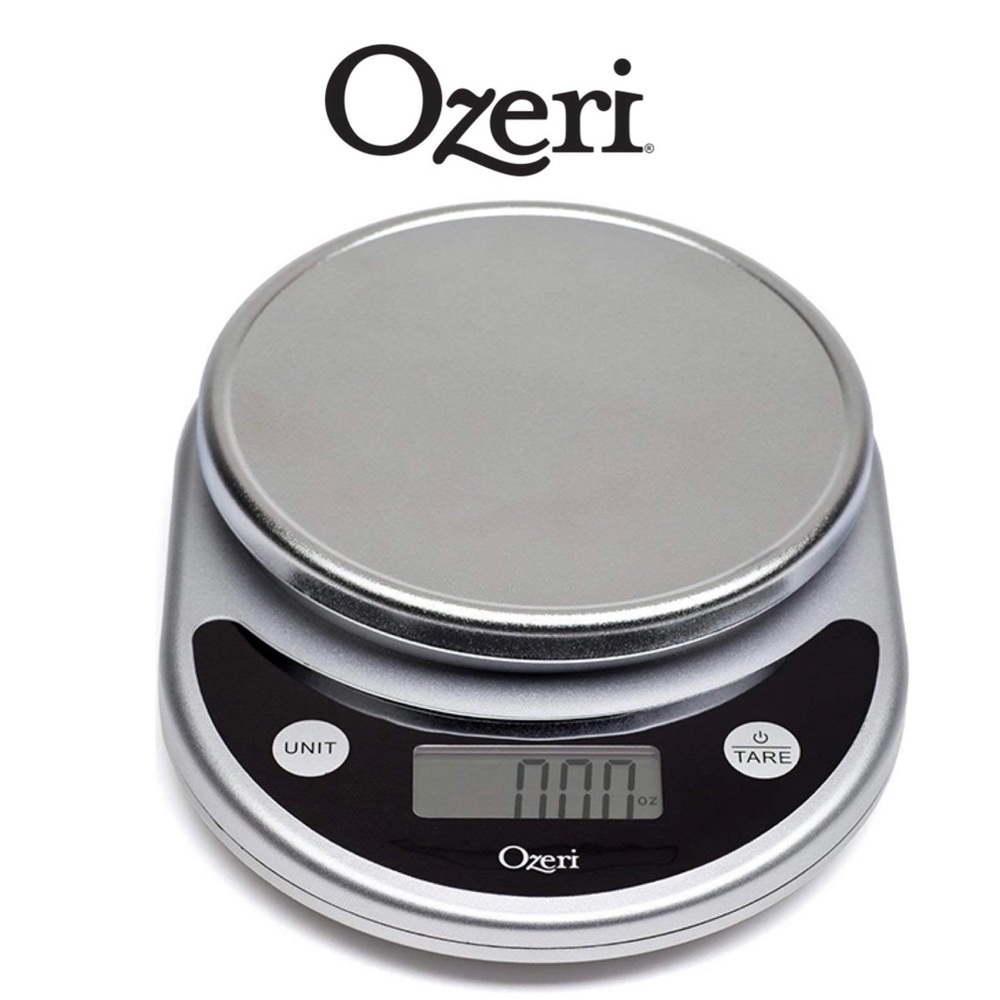 NIB Ozeri Pronto ZK14-S Digital Kitchen Scale Multi-Use Food Postal Black/Siĺver